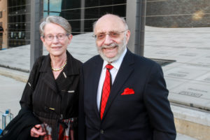 Josée & Samuel Bak at the Holocaust Museum Houston reopening