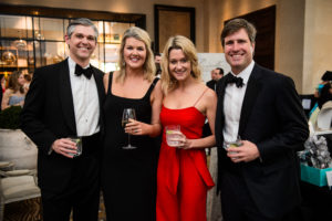 Matthew & Margaret Born, Sarah & Carey Ford at The Children’s Fund Gala. (Photo by Chris Bailey Photography)