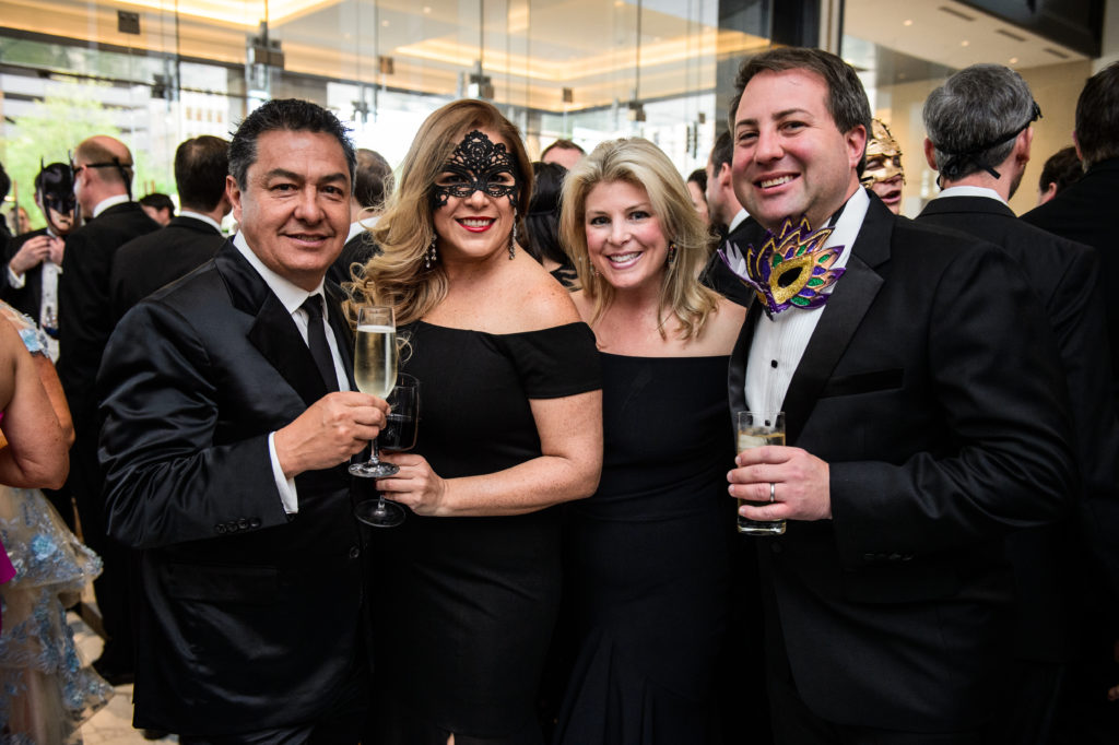 Alex & Juana Leon, Tricia & Lee Zieben at The Children's Fund gala.  (Photo by Chris Bailey Photography)