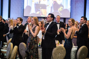 Applause, applause at The Children’s Fund gala. (Photo by Chris Bailey Photography)