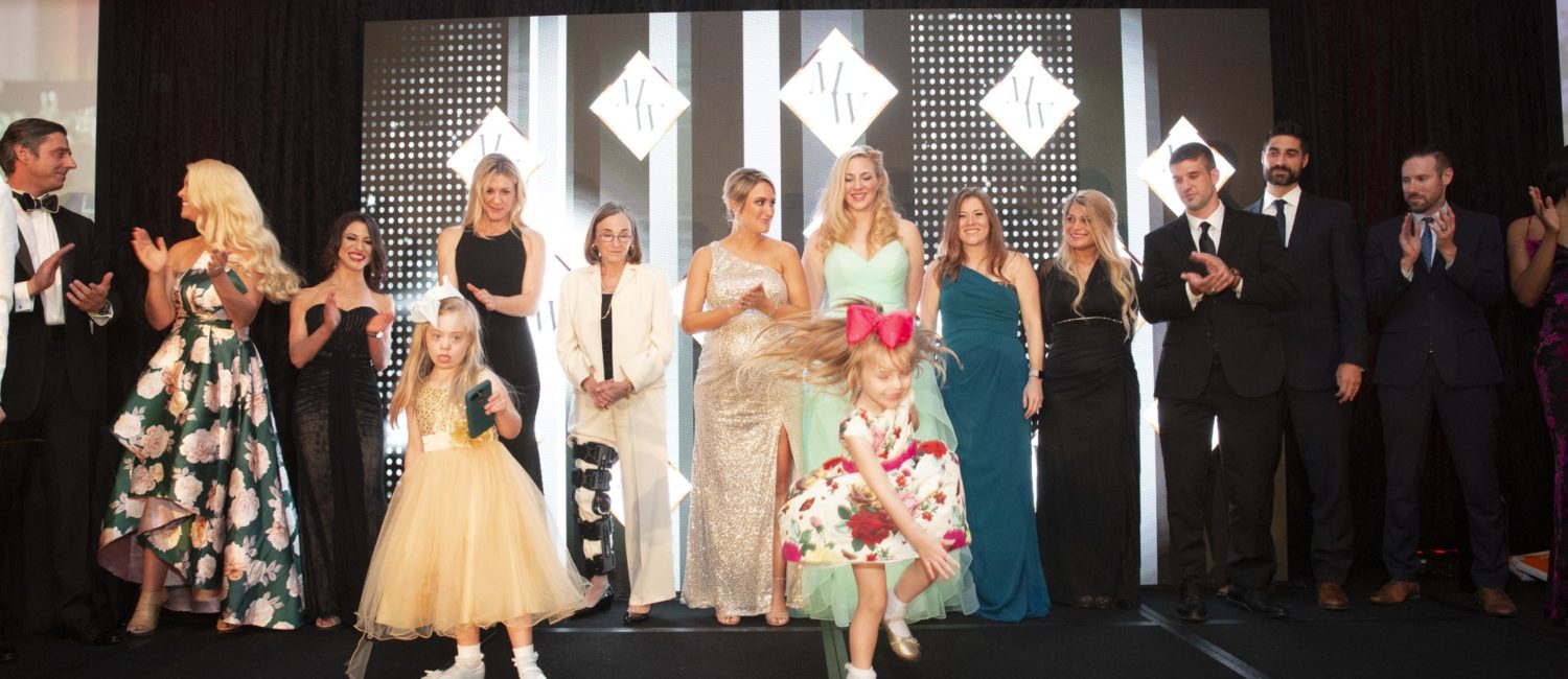 Candidates celebrate at the  Leukemia & Lymphoma Society ‘Man & Woman of the Year’ Grand Finale Gala