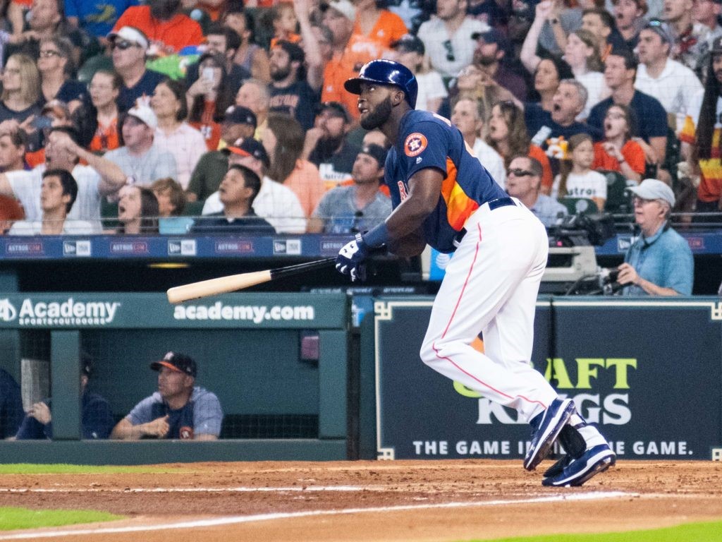 Yordan Alvarez brings plenty of power to the Houston Astros' lineup. (Photo by F. Carter Smith)