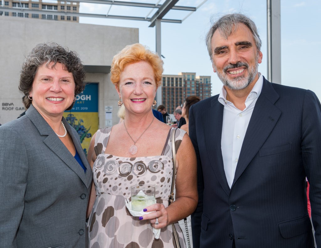 Celie Niehaus, Tabitha Markwald Niehaus,  Juan Asua  (Photo by Wilf Thorne)