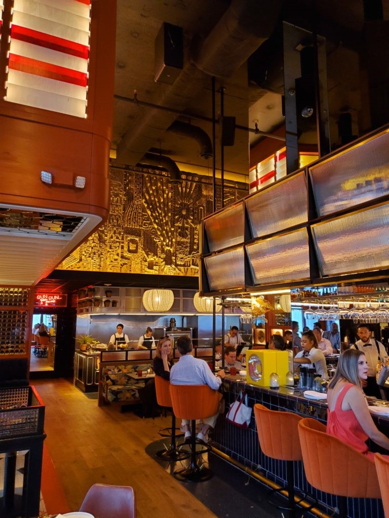 The bar scene at MAD isn't a 'scene' at all, rather a civilized mise en scène. (Photo by Shafik I. Rifaat)