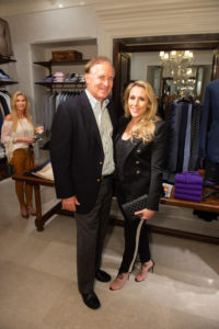 Mike & Christy Sullivan at the Ralph Lauren opening in the Houston Galleria. (Photo by Emile C. Browne)