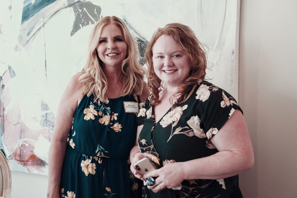 Missy Stewart, Ramona Brokaw at ASID Show House Preview