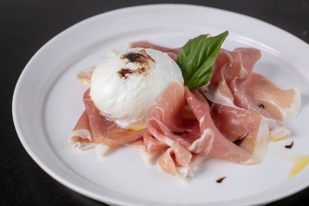 Prosciutto at Partenope Ristorante (Photo by Emily Loving)