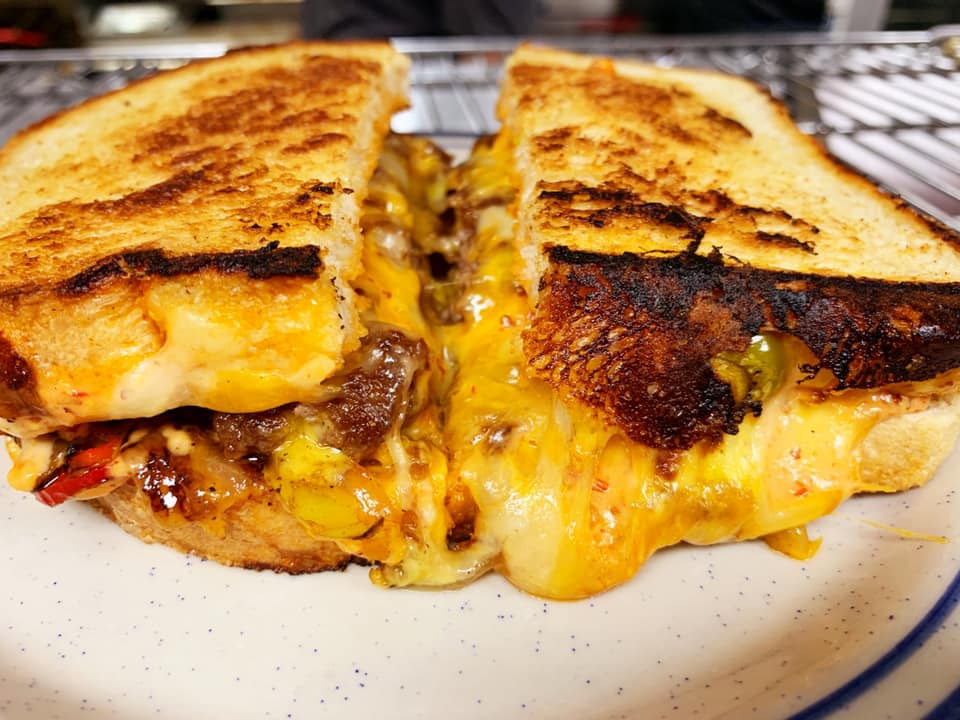New Lakewood locale, Hillside Tavern, serves a four cheese sourdough patty melt. Courtesy of Hillside