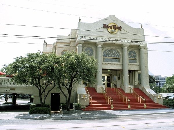 The first Hard Rock Cafe in Dallas. 