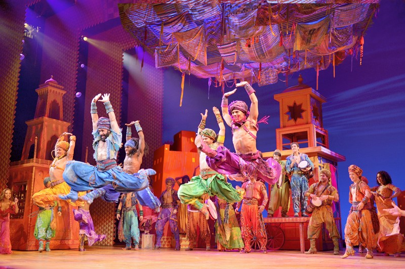Aladdin, the musical, begins this Thursday in Dallas. 