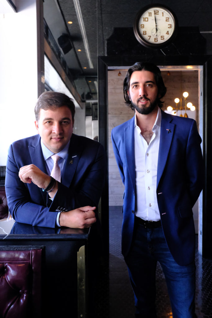 Atlas Restaurant Group owners Alex Smith, Eric Smith welcome Camp Say supporters to sneak peek at Ouzo Bay and Loch Bar (Photo by Daniel Ortiz)