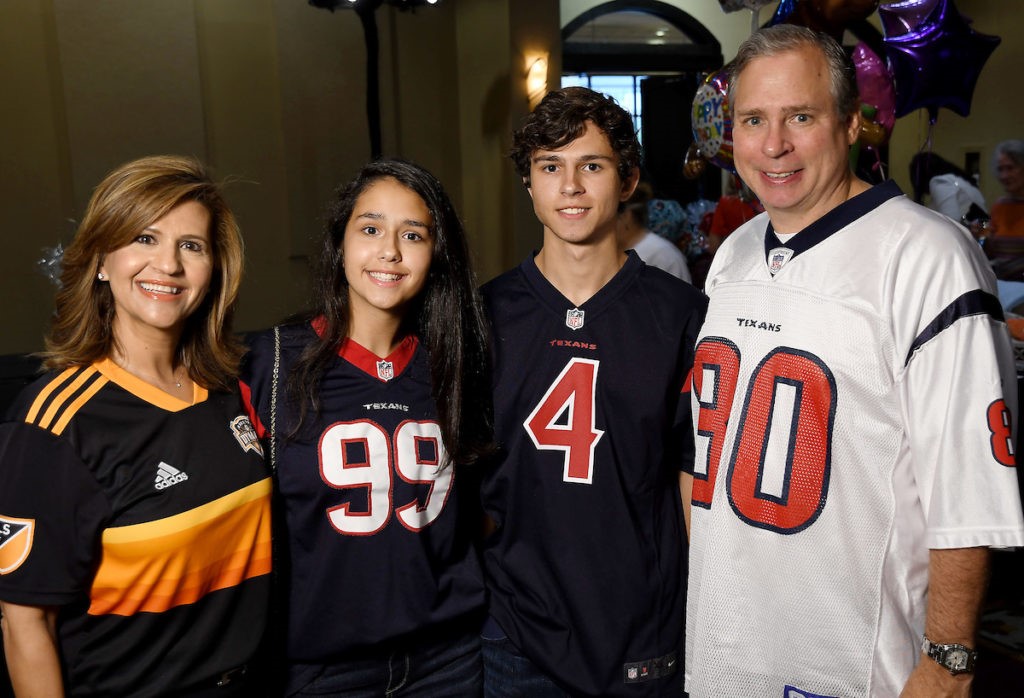 Mehrnaz, Sarah, Grant and Ned Gill .(Dave Rossman Photo)