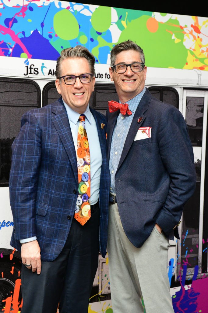 Carl Josehart, Sam Jacobson at the JFS 106th anniversary gala. (Photo by Daniel Ortiz)