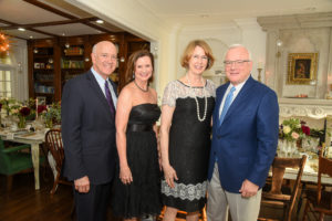 Gerry & Sandy Scott, Vicki & John Crum at the Heart Ball’s $1,000 a person dinner. (Photo by Alexander's Fine Portrait Design)