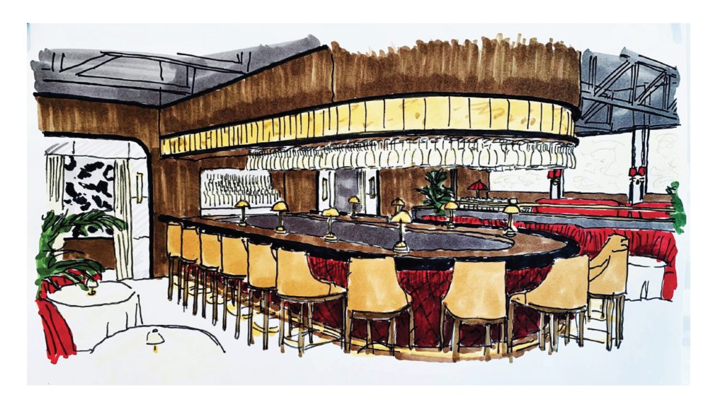 The new neighborhood spot will have Old Hollywood vibes. 