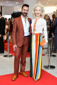 Fady Armanious and Lynn Wyatt at the Jose Altuve, Lance McCullers charity fundraiser at Tootsies. photo by Daneil Ortiz