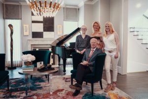 Gabrielle Welch, Rallin Welch, Ashton Welch, Ella Welch at ASID Show House Preview