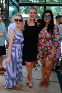 Grace Gosnell, Alexa Bode, and Victoria Villarreal; Photo by Daniel Ortiz