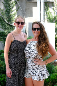 Heather Duval and Monica Lunsford; Photo by Daniel Ortiz