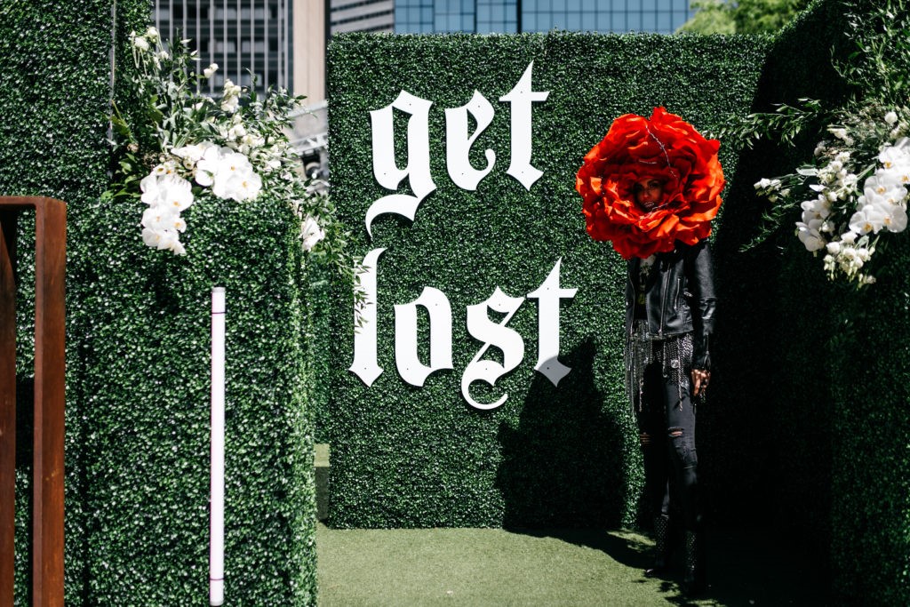 Hedge maze madness at the Eye Ball