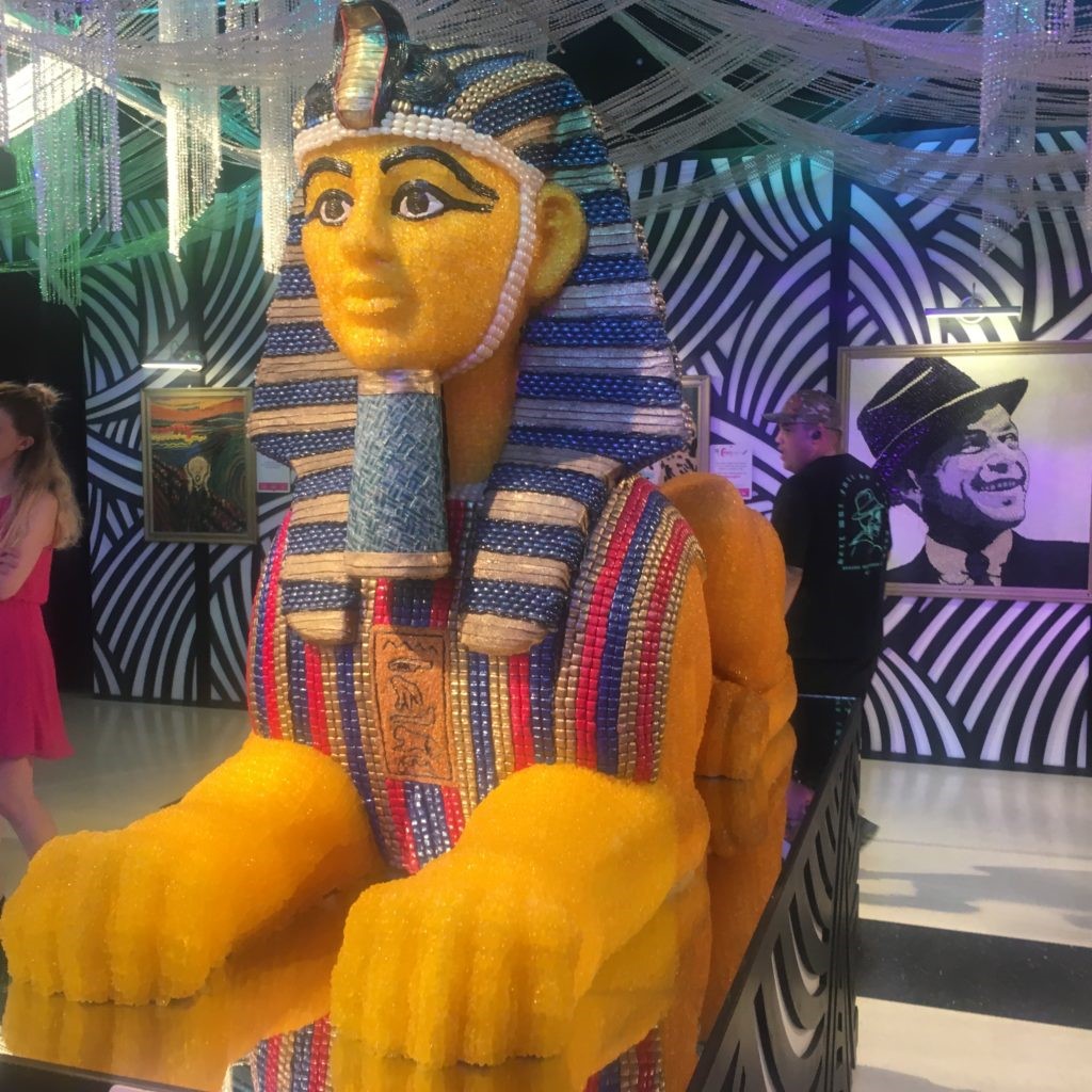 This sphinx is no mystery. 