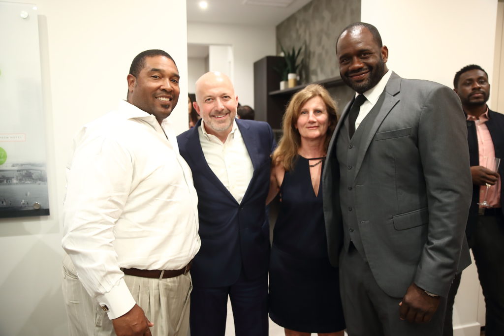 James Morrison, Jay Tatum, Katherine Bruin, City Councilman Jerry Davis (Photo by Quy Tran)