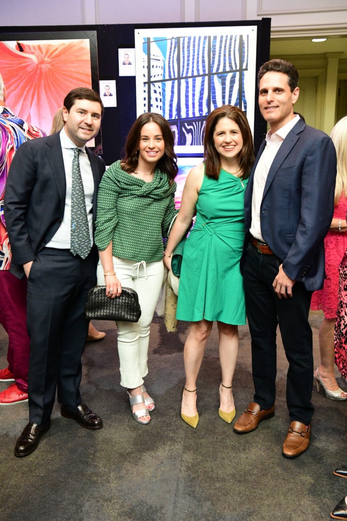 Jason & Rory Feldman, Lisa & Lee Helfman at the JFS 106th anniversary gala. (Photo by Daniel Ortiz)