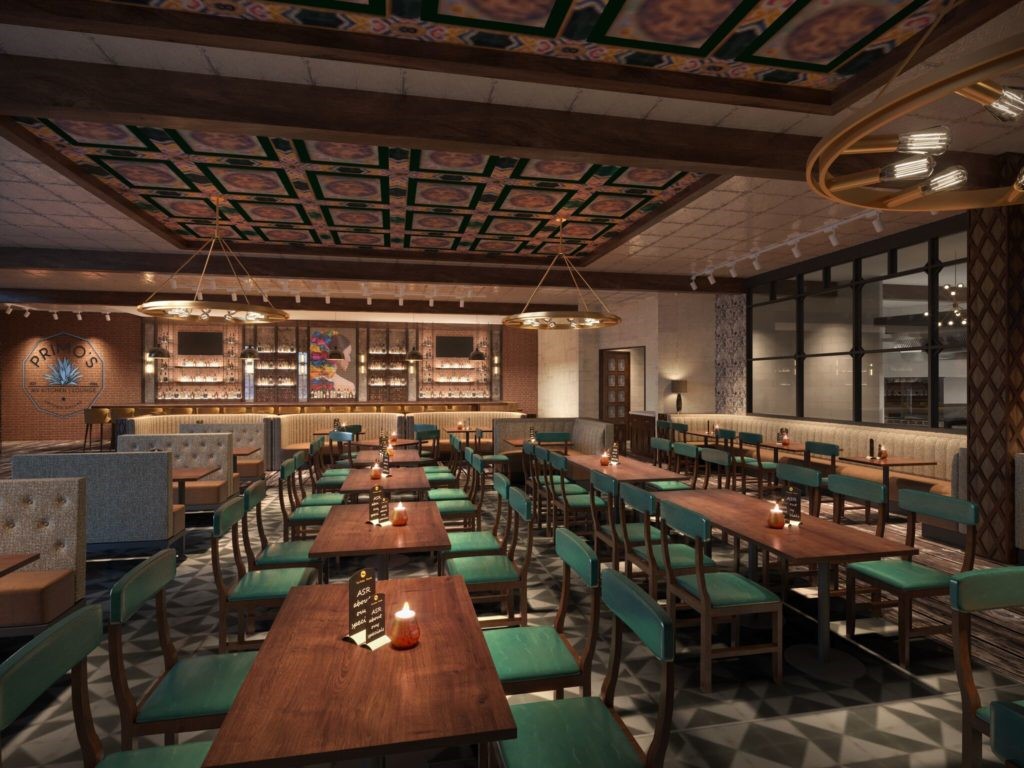 The new restaurant will offer seating for 130 guests inside and 40 on the patio.