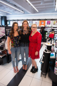 Meghan West, Virginia Reynolds, Margaret Rogers Sephora Highland Village opening (Photo by Emile C. Browne)