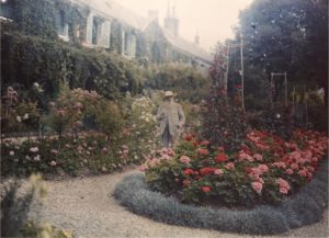Claude Monet in His Garden at Giverny, 1921