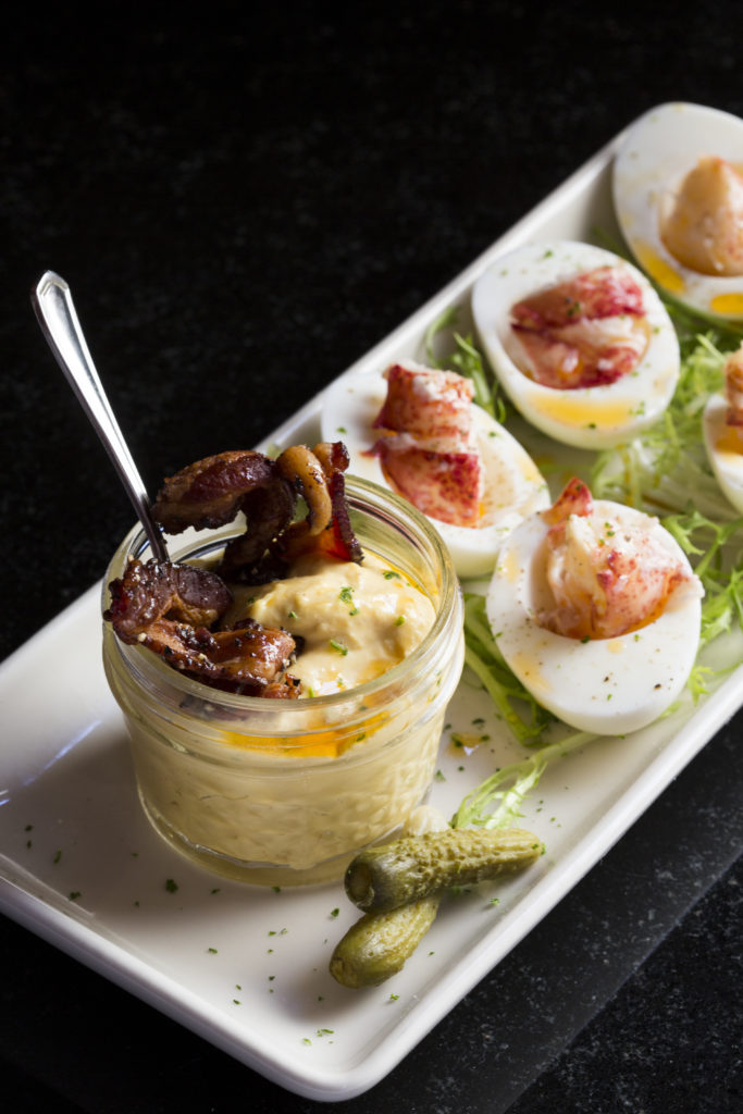 The lobster deviled eggs are not to be missed at 