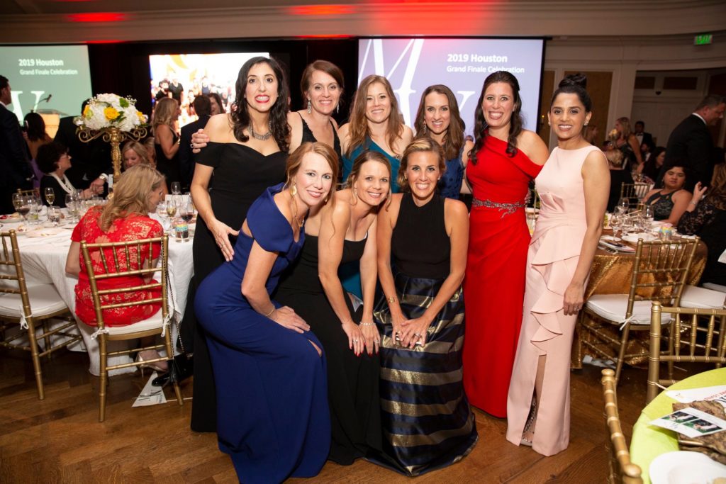 Candidates celebrate at the  Leukemia & Lymphoma Society 'Man & Woman of the Year' Grand Finale Gala