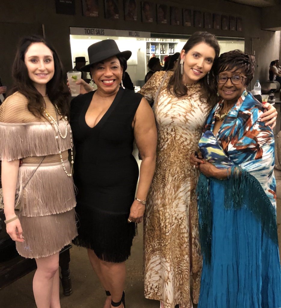 Sarah Haemisegger, Zenetta Drew, Anna Kern, Ann Williams (Photo by Kevin Bowens)