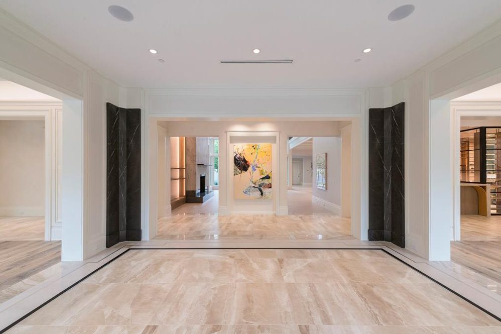 An interior of The Bellemore home by Al Ross Luxury Homes. (Photo by TK Images)