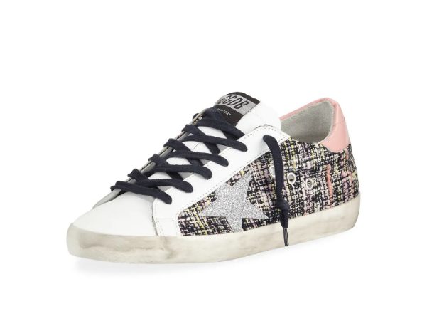 As a mother of three, Brooke loves the ease of these Golden Goose sneakers. Plus they are super chic. Available for $550 at Neimanmarcus.com.