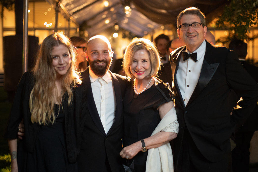 Sita Valrun, Piero Golia, Cindy & Armond Schwartz