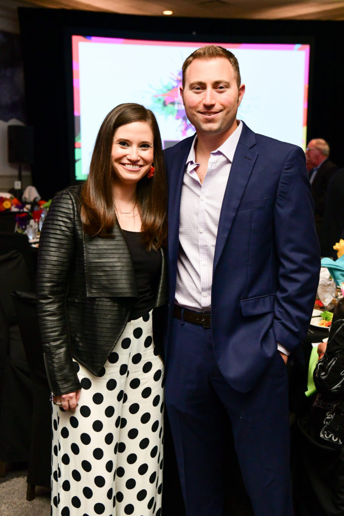 Stacy Bernstein, Josh Reinitz at the JFS 106th anniversary gala. (Photo by Daniel Ortiz)