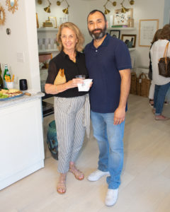 Sue Bailey, Johazat Campos (Photo by Emile Browne)