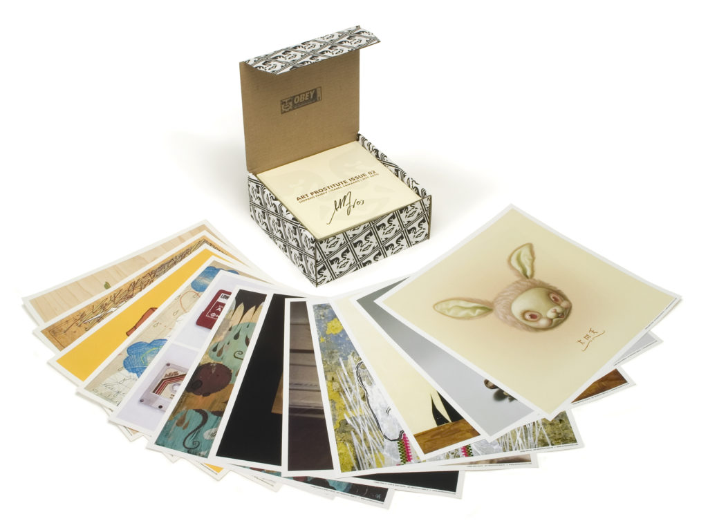 Art Prostitute boxed set with all eight issues.