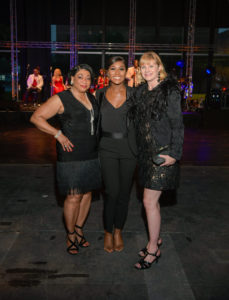 Zenetta Drew, Nia Franklin, Kim Noltemy (Photo by Kevin Bowens)