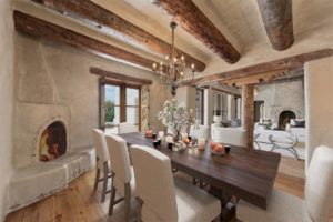 george strait mansion fire places