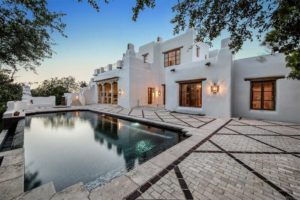 george strait mansion pool view