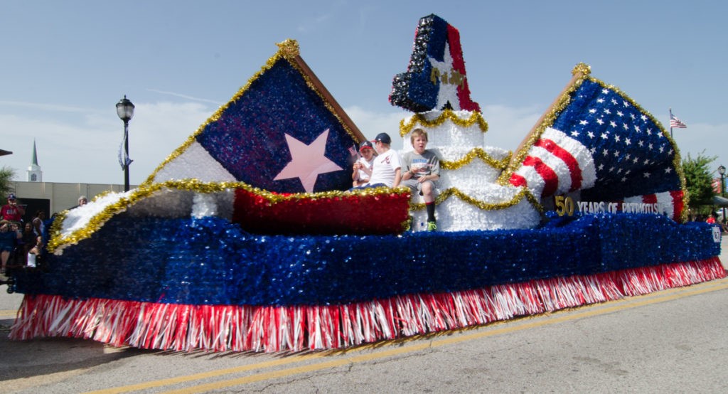 The Arlington 4th of July Parade is the oldest event in Arlington. Courtesy of Arlington 4th
