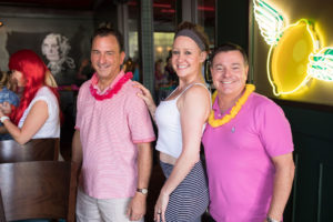 11. Nick Postolos, Monique Hernandez, Tom Clancy B. B. Lemon Montrose (Photo by Leah Wilson)