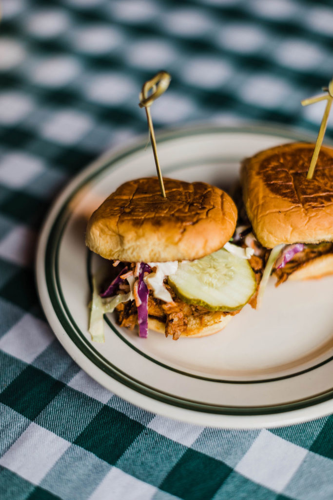 Root beer BBQ sliders (Photo by Bonner Rhea)