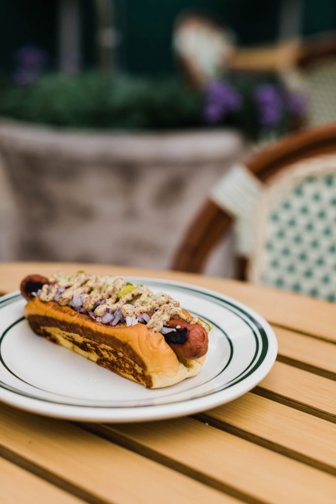 Wagyu hot dog (Photo by Bonner Rhea)