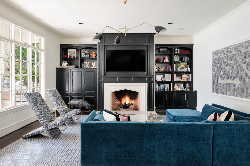 Interior designer Amy Berry transformed the space into a modern dreamland. 