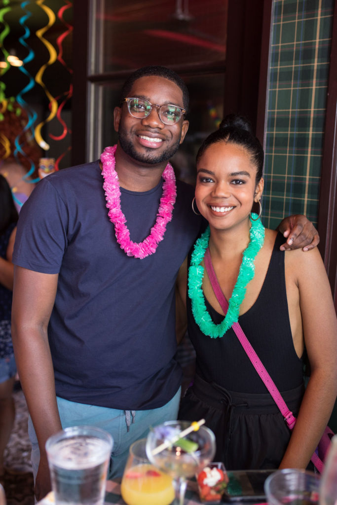 Dominique McGhee, Jailyn Carcel  (Photo by Leah Wilson)