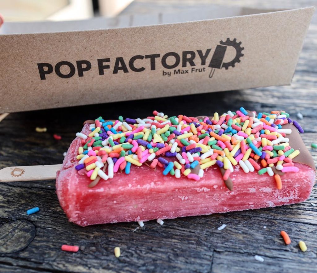 Pop Factory makes all natural popsicles. Courtesy of Pop Factory