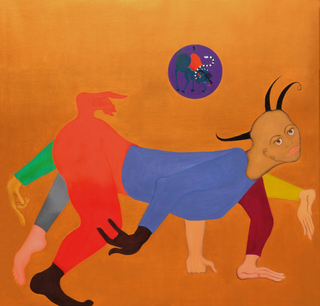 Amita Bhatt's "Counterfeit Realities," 2014, at Deborah Colton Gallery